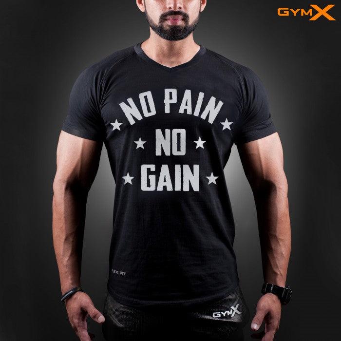 No Pain No Gain Ignite Tee (Flex Fit)- Sale - GymX