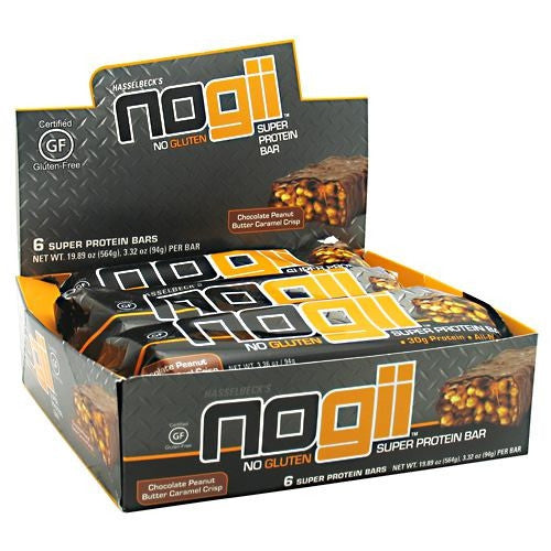 NoGii NoGii Super Protein Bar - Chocolate Peanut Butter Crisp - 6 Bars - 856513002303