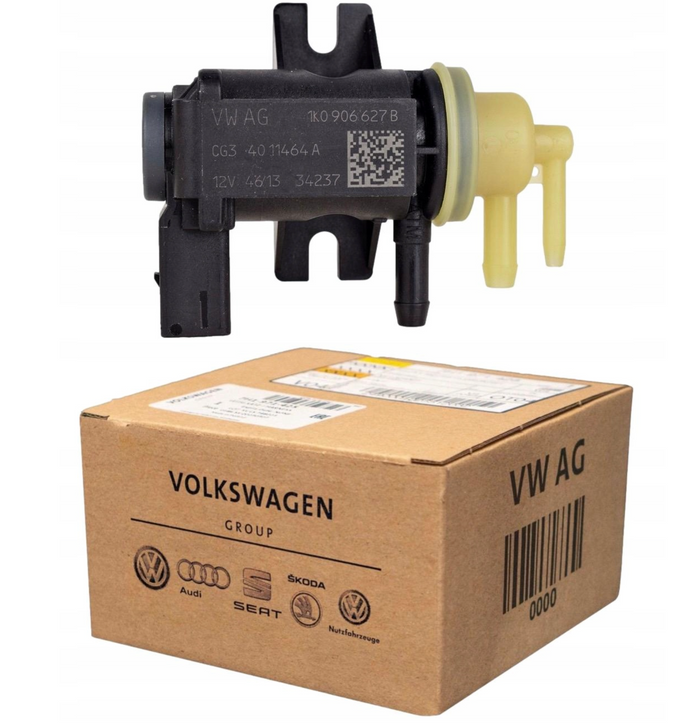 NOWY ORYGINALNY ZAWÓR TURBOSPRĘŻARKI TURBINY SKODA FABIA OCTAVIA SUPERB YETI VW SEAT 1K0906627B