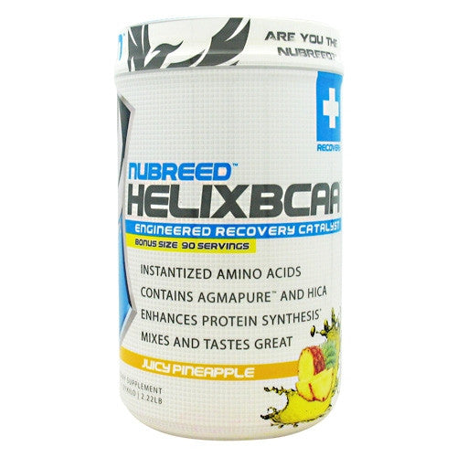 Nubreed Nutrition Helix BCAA - Juicy Pineapple - 90 Servings - 045635087521