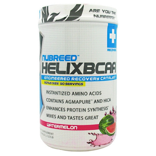 Nubreed Nutrition Helix BCAA - Watermelon - 90 Servings - 045635087583