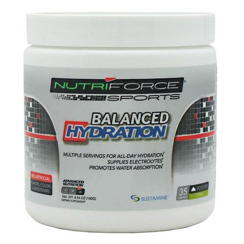 Nutriforce Sports Balanced Hydration - Citrus - 35 Servings - 755244017283
