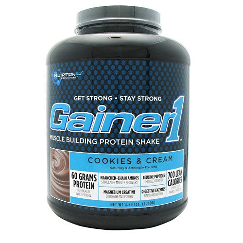 Nutrition53 Gainer1 - Cookies and Cream - 4.5 lb - 810033012020