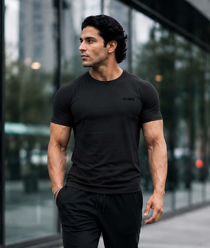 Onyx Grey Elite Flex Tee