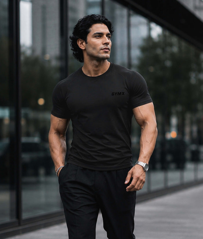 Onyx Grey Elite Flex Tee