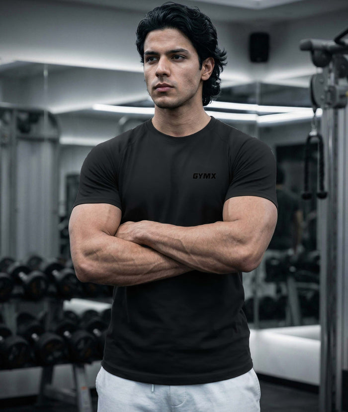 Onyx Grey Elite Flex Tee