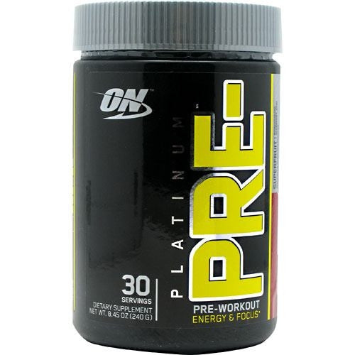 Optimum Nutrition Platinum Pre-Workout - SuperFruit - 30 Servings - 748927027983