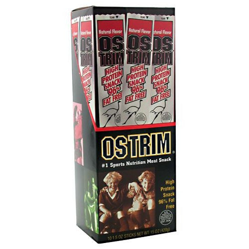 Ostrim Beef & Ostrich Snack - Natural - 10 ea - 613911103434