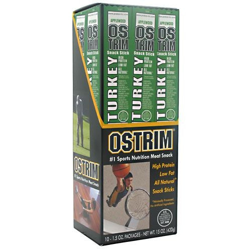 Ostrim Turkey Snack Stick - Applewood - 10 ea - 613911110036