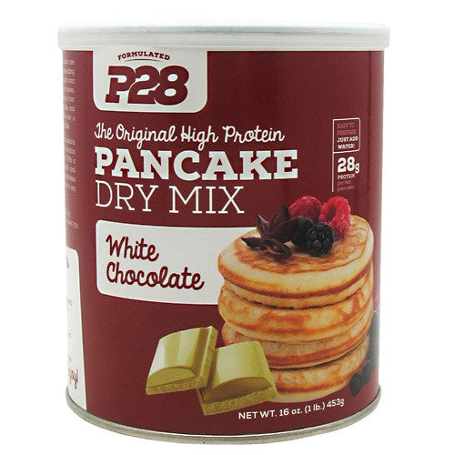 P28 Foods High Protein Pancake Mix - White Chocolate - 16 oz - 738416000085