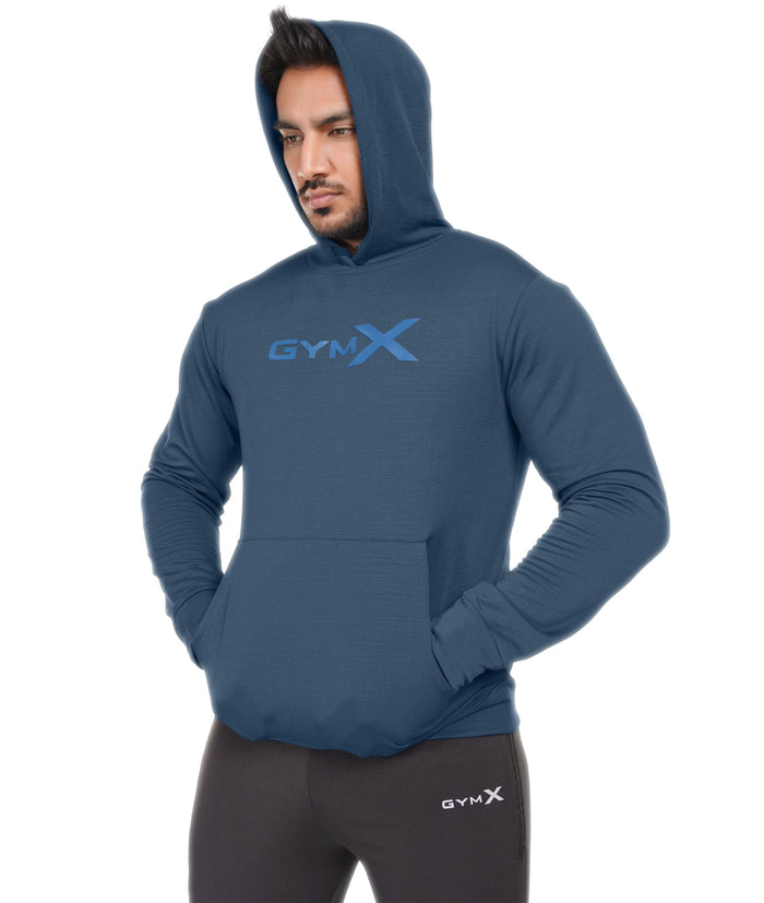 Persian Blue GymX Bold Pullover - Sale - GymX