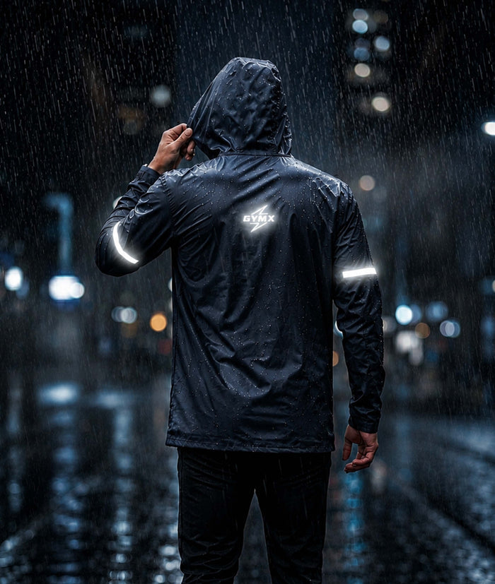Phantom Monsoon Rain Jacket- Storm Blue(with rainproof phone pockets)- Final Sale