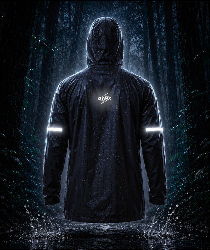 Phantom Monsoon Rain Jacket- Storm Blue(with rainproof phone pockets)- Final Sale