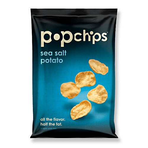 Popchips Popchips - Sea Salt - 24  - 0110082666711008
