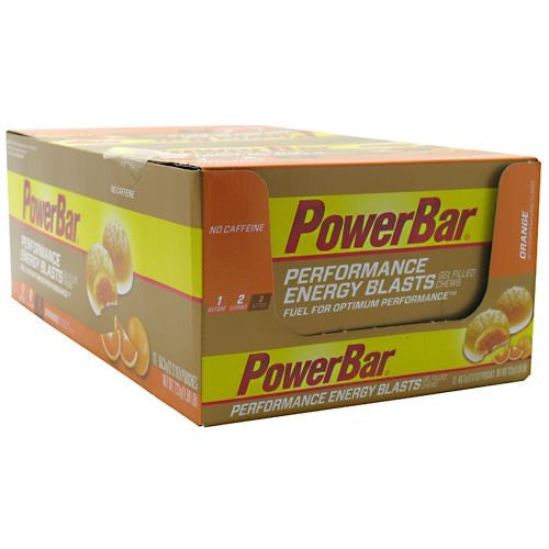 PowerBar Energy Gel Blast - Orange - 12 ea - 097421922516