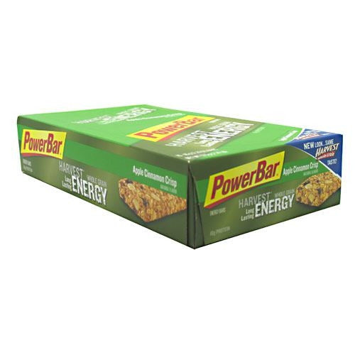 PowerBar Harvest Whole Grain Nutrition Bar - Apple Cinnamon Crisp - 15 Bars - 097421470307