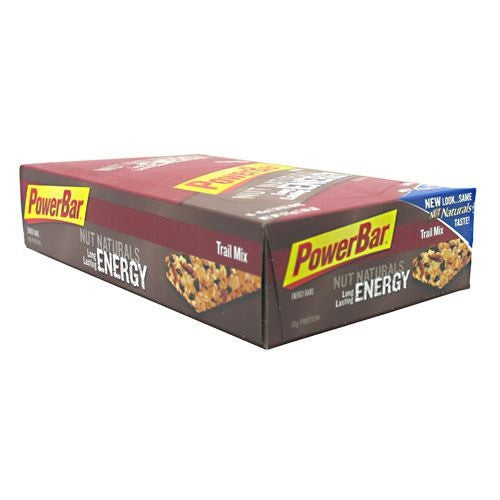 PowerBar Nut Naturals Energy Bar - Trail Mix - 15 Bars - 097421240207