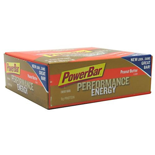 PowerBar Performance Energy Bar - Peanut Butter - 12 Bars - 097421050806
