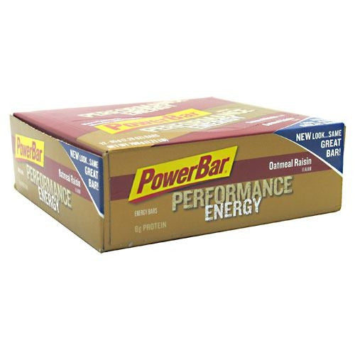 PowerBar Performance Energy Bar - Oatmeal Raisin - 12 Bars - 097421050707