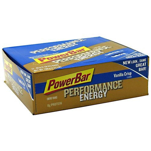 PowerBar Performance Energy Bar - Vanilla Crisp - 12 Bars - 097421020304