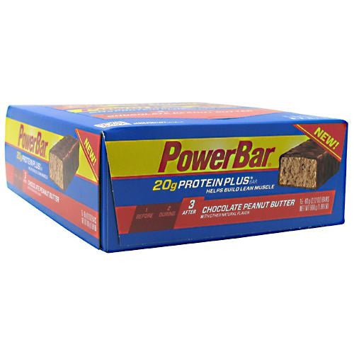 Powerbar Protein Plus - Chocolate Peanut Butter - 15 Bars - 097421939255