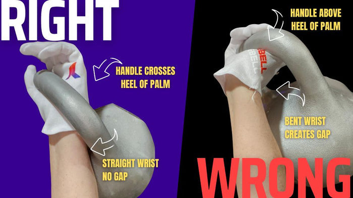 Pro Kettlebell Training Gloves