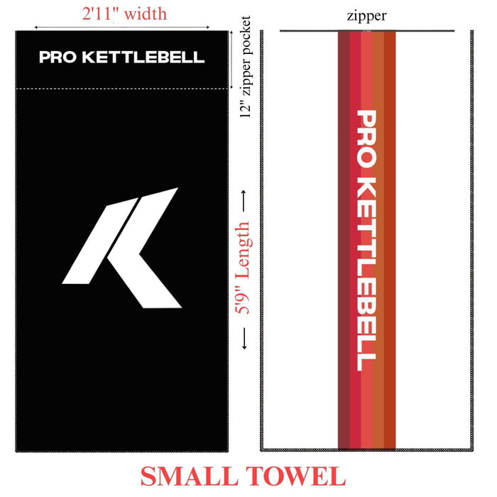 Pro Kettlebell Zippered Training Towel