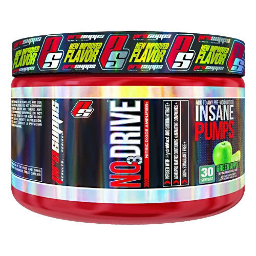 Pro Supps NO3 Drive - Green Apple - 30 Servings - 682055407814