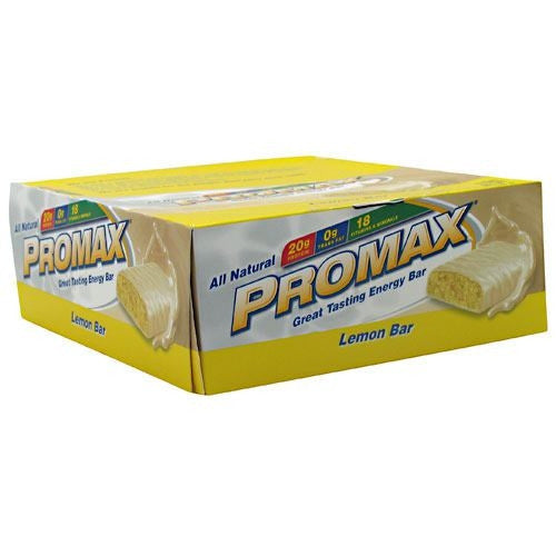 Promax Energy Bar - Lemon Bar - 12 Bars - 743659123217
