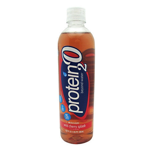Protein2o Protein2o - Wild Cherry Splash - 12 Bottles - 10858379004054