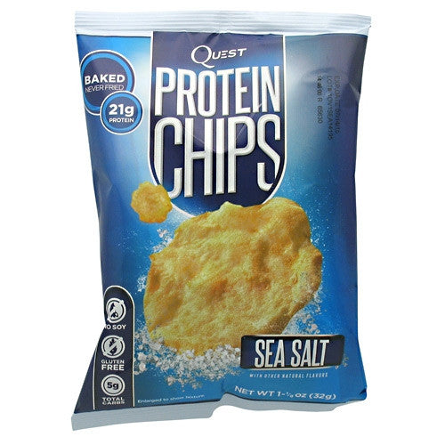Quest Nutrition Protein Chips - Sea Salt - 16 ea - 10888849000262