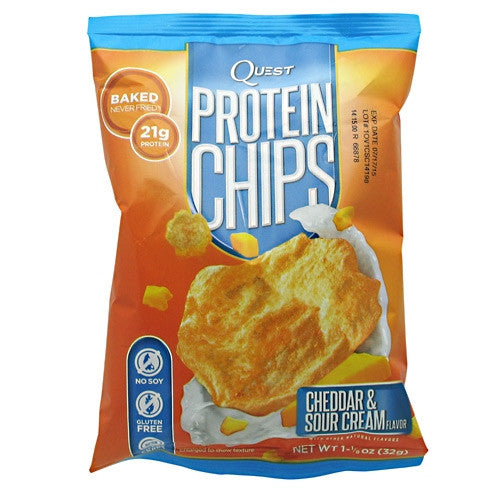 Quest Nutrition Protein Chips - Cheddar & Sour Cream - 16 ea - 10888849000309
