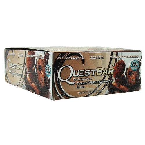 Quest Nutrition Quest Bar - Double Chocolate Chunk - 12 Bars - 888849000241