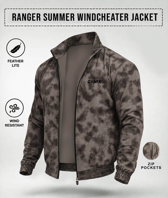 Ranger Summer Windcheater Jacket: Austrian Camo