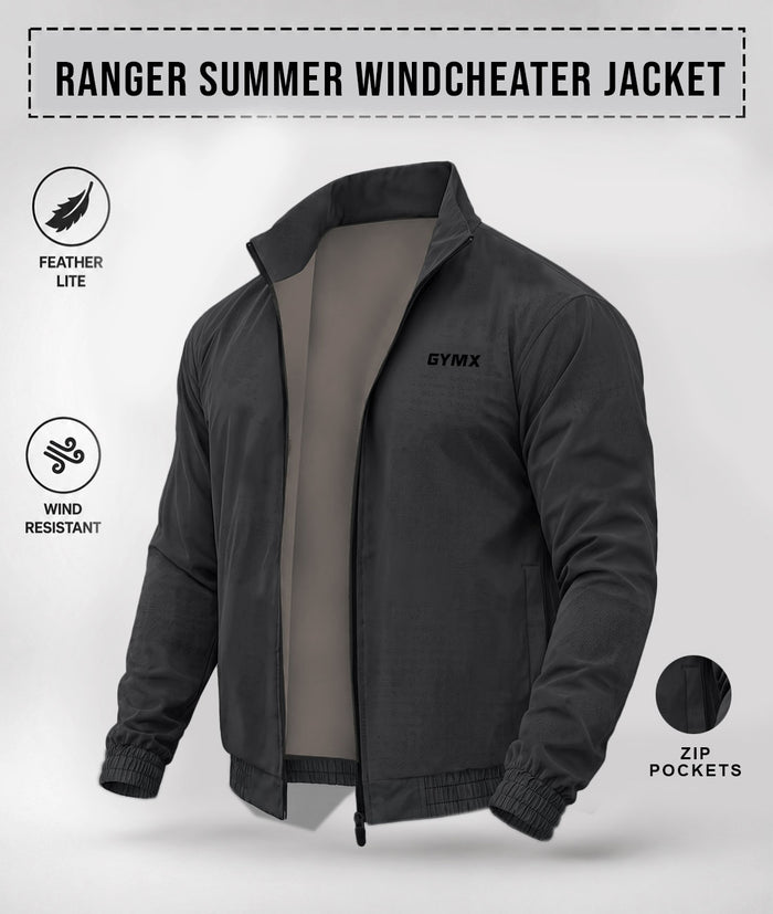 Ranger Summer Windcheater Jacket: Shadow Grey