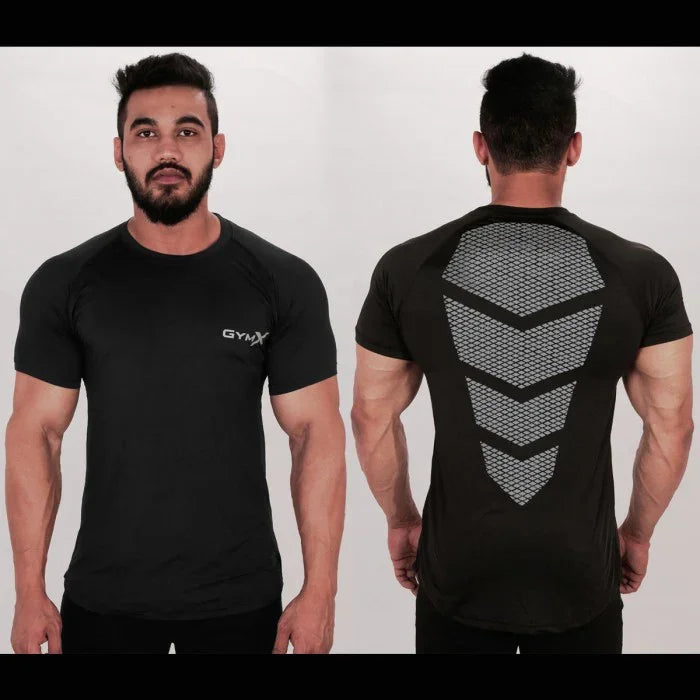 Raven Black Armour Tee (Flex Dry Fit) - Sale