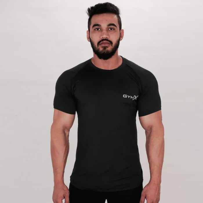 Raven Black Armour Tee (Flex Dry Fit) - Sale