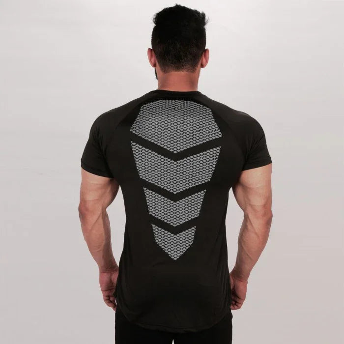 Raven Black Armour Tee (Flex Dry Fit) - Sale