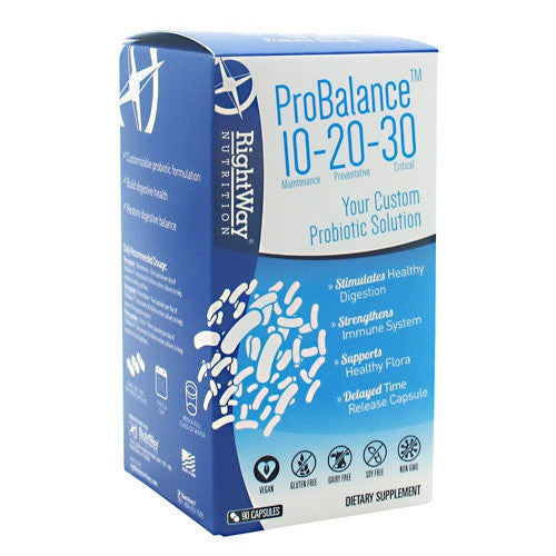 Rightway Nutrition ProBalance 10-20-30 - 90 Capsules - 632181199411