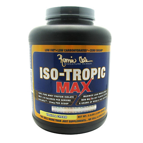 Ronnie Coleman Signature Series Iso-Tropic Max - Vanilla Cream - 50 Servings - 120492046116