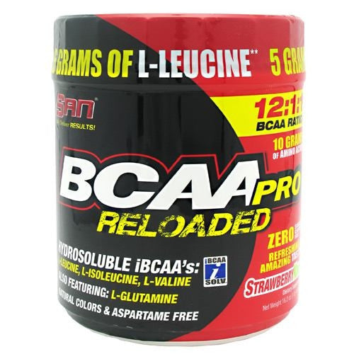 SAN BCAA Pro Reloaded - Strawberry Kiwi - 40 Servings - 672898420347