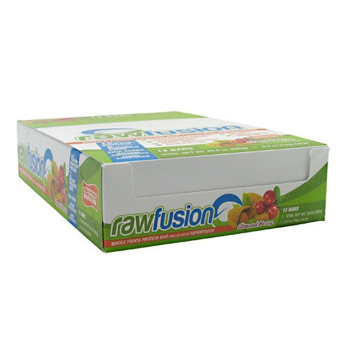 SAN Raw Fusion Bar - Almond Berry - 12 Bars - 672898530817