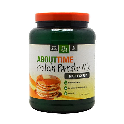 SDC Nutrition About Time Protein Pancake Mix - Maple Syrup - 10 Servings - 814577020169
