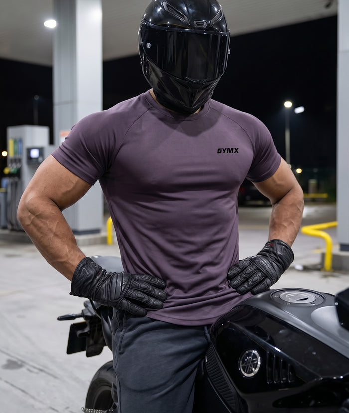 Shadow Plum Elite Flex Tee