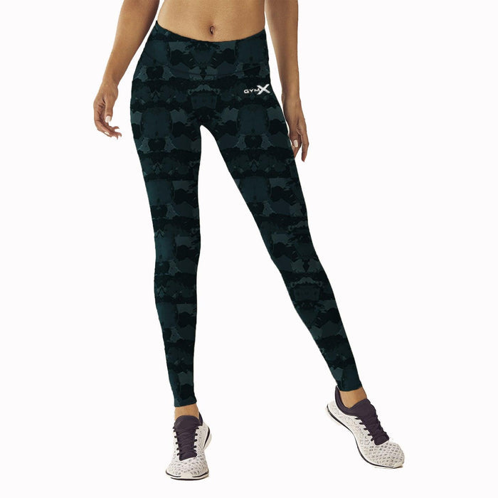 Space Blue Camo Leggings Sale - GymX