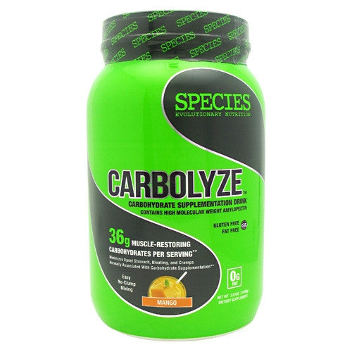 Species Nutrition Carbolyze - Mango - 40 Servings - 855438005529