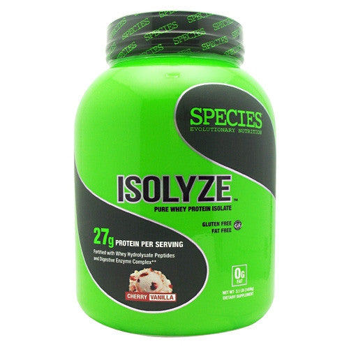 Species Nutrition Isolyze - Cherry Vanilla - 44 Servings - 855438005710
