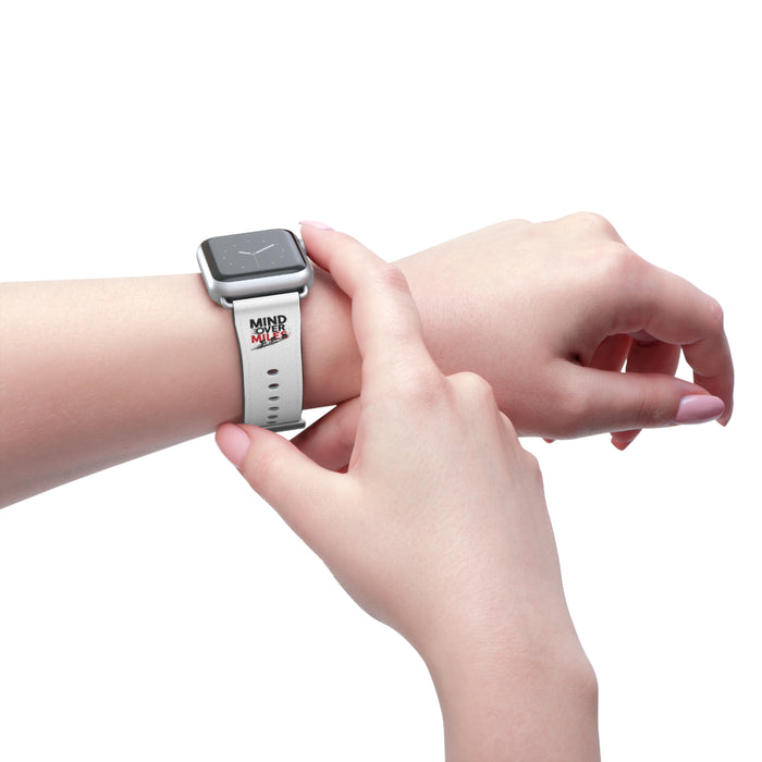 Stainless Steel Motivational Watch Band for Apple Watch - Accessories - lifestyle view