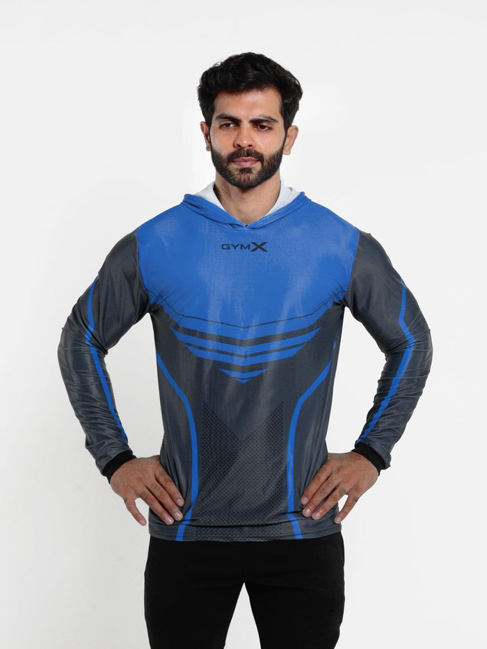 Super Hero Pullover: Ultramarine Blue- Sale - GymX