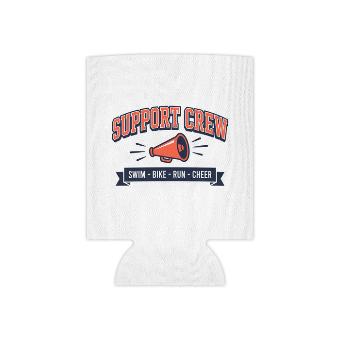 Support Crew Can Cooler – Swim · Bike · Run · Cheer Koozie